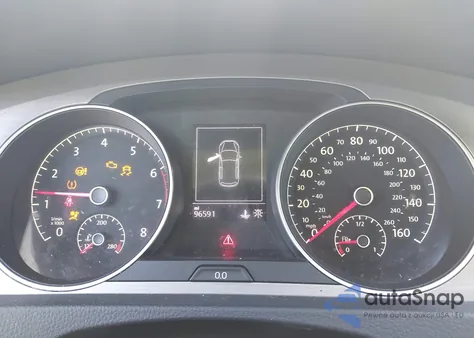 2017 Volkswagen Golf Tsi S 4-Door/Tsi Se 4-Door/Tsi Sel 4-Door/Tsi Wolfsburg Edition 4-Door из США, поврежденный, VIN 3VW217AU7HM040209